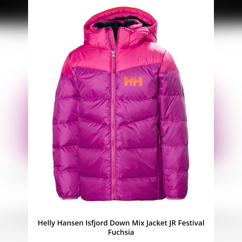 Helly Hansen Isfjord Down Puffer,Winter Jacket,Youth Girls 14